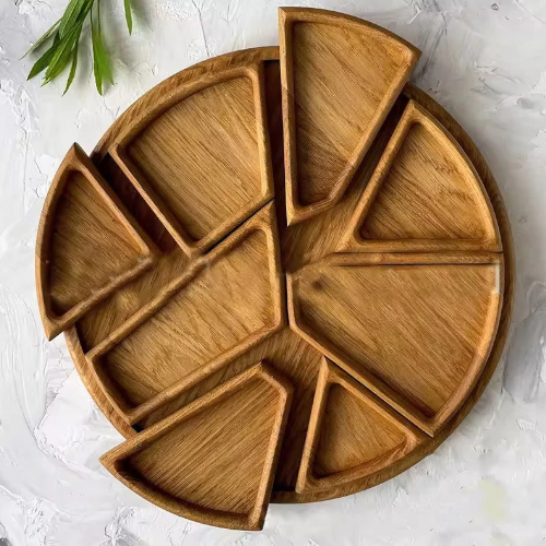 Plateau en bois snacks | Ma tasse en bois