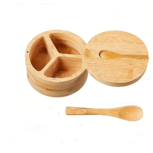 Boîte à épices Bambou Trio