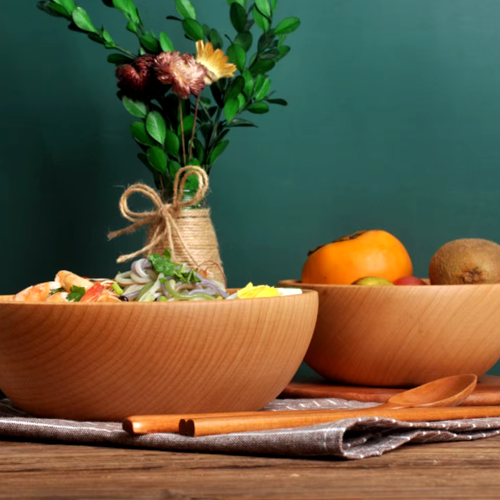 Schüssel aus Buchenholz | Meine Holztasse