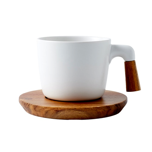 Ensemble de tasses à café en céramique de style japonais, tasse en  porcelaine, poterie rétro créative