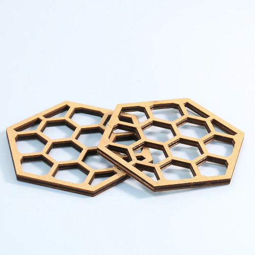 Untersetzer Gläser aus Holz resistent | Ma tassed en bois