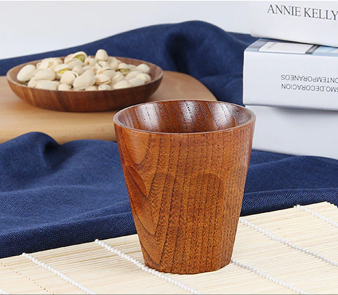 Cocktailglas Dekoration aus Holz | Meine Holztasse