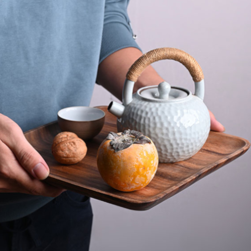 Assiette en bois massif | Ma tasse en bois