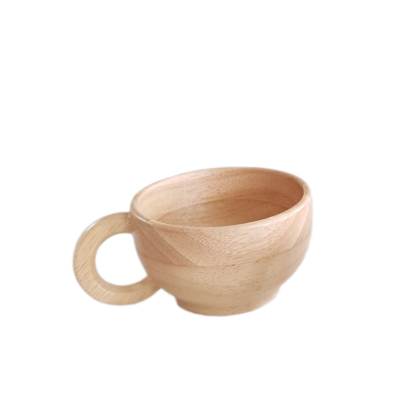 Tasse à thé en bois massif | Ma tasse en bois