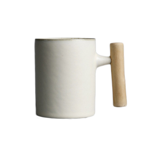 Mug blanc original | Ma tasse en bois