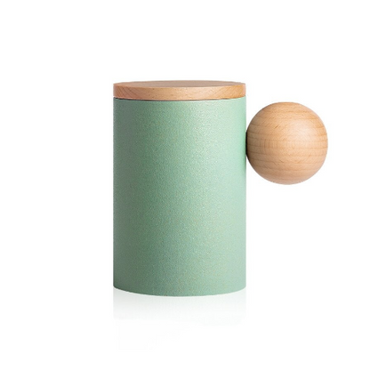 Mug bleu corail | Ma tasse en bois