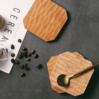 dessous de verre en bois original | Ma tasse en bois