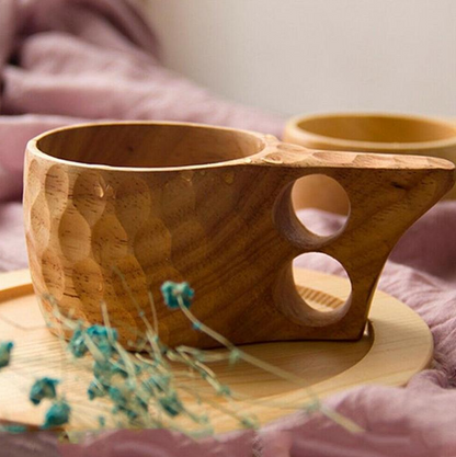 décoration en bois tasse à thé en bois finlandaise | ma tasse en bois