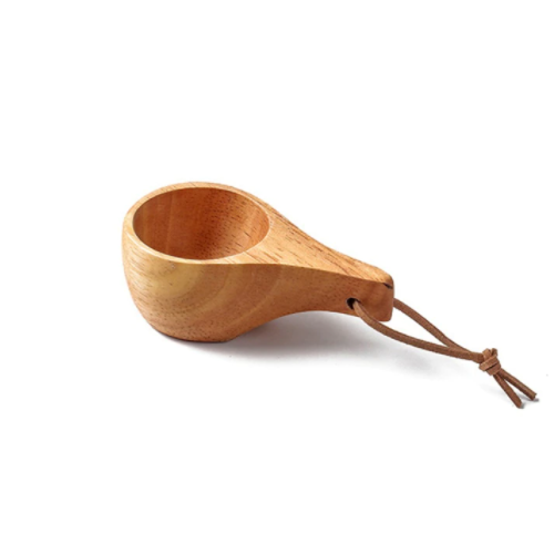 Tasse à Café En Bois De Jujube Naturel 330 Ml - Isolation Thermique Et Style Authentique